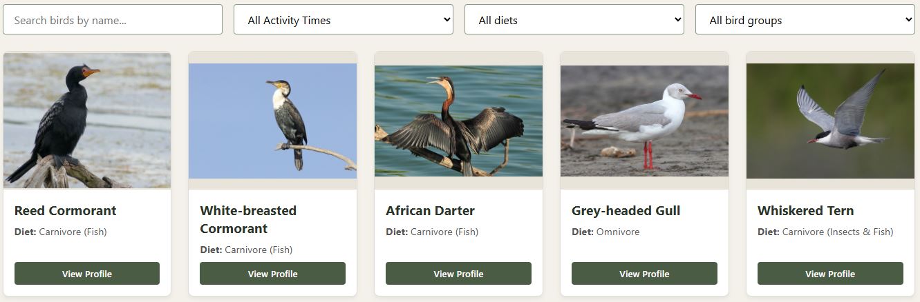 Southern African Bird Guide